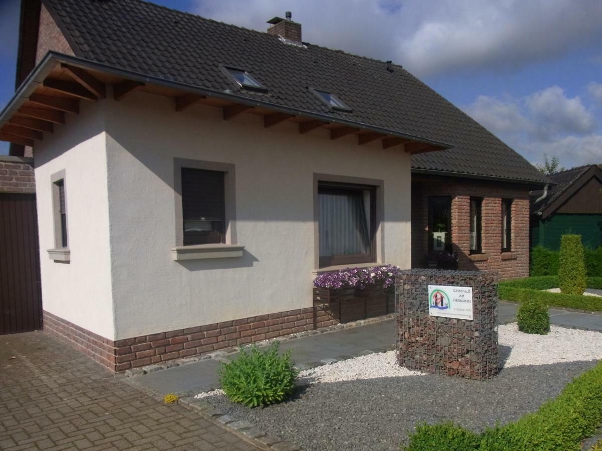 Gaestehaus Am Hermann Hörstel Esterno foto